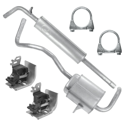 Auspuffanlage Schalldämpferset für Renault Scenic 2 II JM Van 1.6 (2002-04/2008)_1