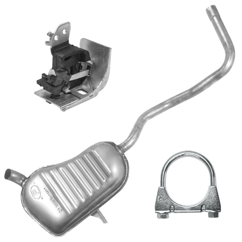 Endtopf Auspuff für Renault Scenic 2 II JM Van 1.5 dCi, 1.9 dCi, 2.0 (2002-2009)_1