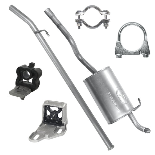 Auspuffanlage Schalldämpferset für Renault Clio 2 II Fließheck 1.2 (1998-12/2006)_1