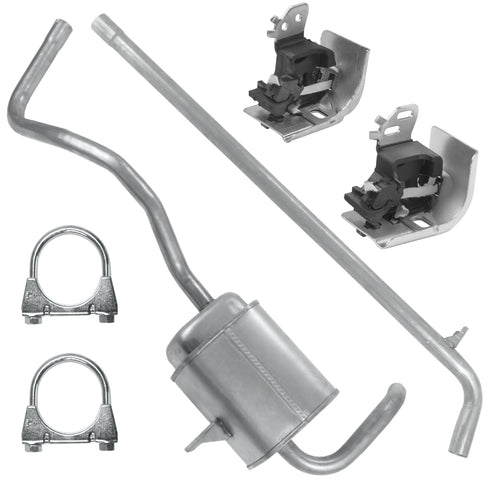 Auspuffanlage Schalldämpferset für Renault Scenic 2 II JM Van 1.5 DCI, 1.5 (2002-2009)_1