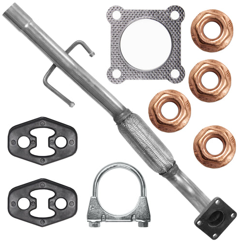 Kollektorrohr Auspuff für Volkswagen Polo 3 III 6N Fließheck 1.0, 1.4 (1999-10/2001)_1