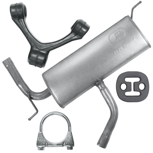 Endtopf Auspuff für Seat Altea 1 I Van 1.2 TSI, 1.4, 1.6, 1.6 TDI, 1.9 TDI (2004-11/2010)_1