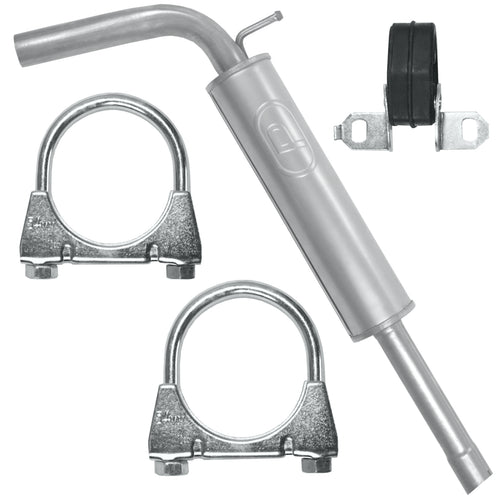 Mitteltopf Auspuff für Volkswagen Polo 4 IV 9N Fließheck 1.6 (2006-11/2009)_1