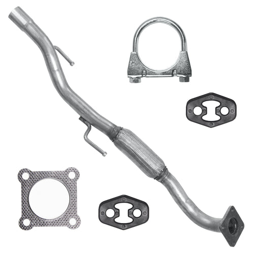 Kollektorrohr Auspuff für Volkswagen Polo 4 IV 9N Fließheck 1.4 (2001-06/2008)_1