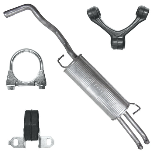 Endtopf Auspuff für Seat Toledo 2 II Limousine 1.4, 1.6, 1.9 SDI (1998-2006)_1
