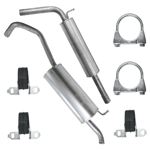 Auspuffanlage Schalldämpferset für Seat Cordoba 2 II 6L2 Limousine 1.4 (2003-10/2007)_1