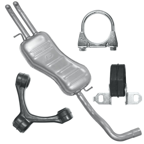 Endtopf Auspuff für Volkswagen Golf 4 IV Kombi 1.9 TDI (1997-2006)_1