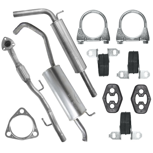 Auspuffanlage Schalldämpferset für Seat Cordoba 2 II 6L2 Limousine 1.4 (2006-10/2007)_1