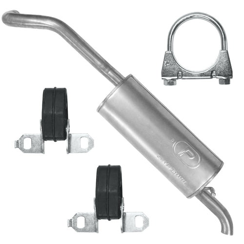 Endtopf Auspuff für Volkswagen Polo 5 V 6R Fließheck 1.2 TDI, 1.6 TDI (2009-06/2017)_1