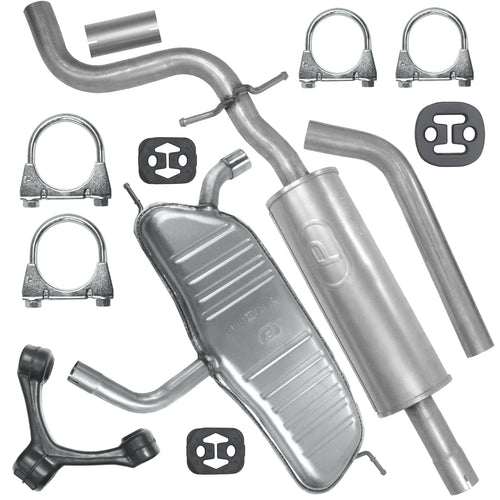 Auspuffanlage Schalldämpferset für Audi A3 8P Fließheck 1.6 (2003-03/2013)_1