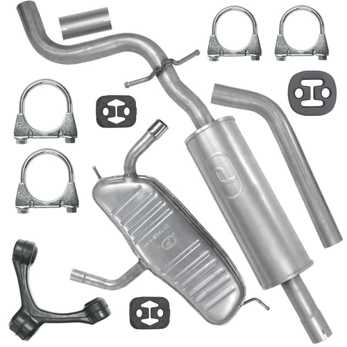 Auspuffanlage Schalldämpferset für Seat Altea 1 I Van 1.6 (2004-11/2010)_1