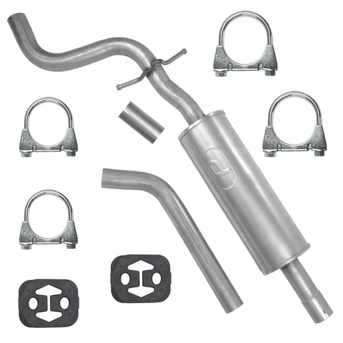 Mitteltopf Auspuff für Volkswagen Golf 5 V Fließheck 1.6 (2004-11/2008)_1