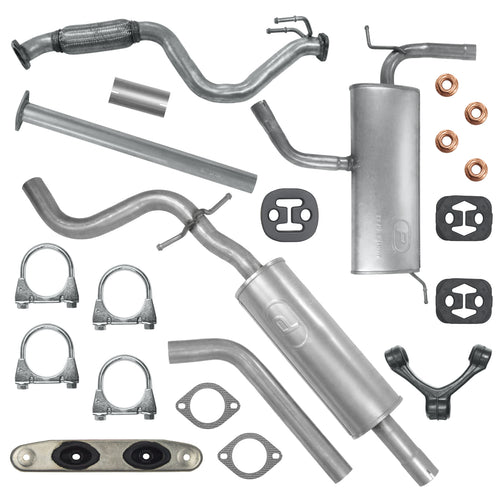 Auspuffanlage Schalldämpferset für Seat Altea 1 I Van 1.2 TSI (2004-11/2010)_1