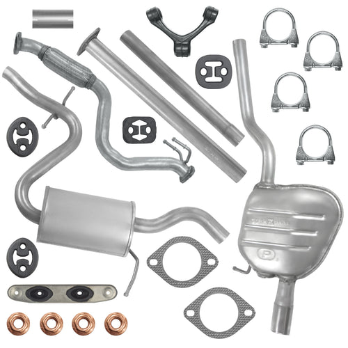 Auspuffanlage Schalldämpferset für Volkswagen Jetta 4 IV Limousine 1.2 TSI (2011-2018)_1