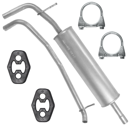 Auspuffanlage Schalldämpferset für Volkswagen UP! 1 I Fließheck 1.0 (2011-08/2020)_1