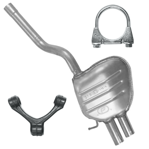 Endtopf Auspuff für Volkswagen Jetta 3 III Limousine 1.4 TSI, 1.9 TDI (2005-2010)_1