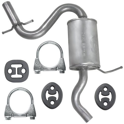 Mitteltopf Auspuff für Volkswagen Jetta 3 III Limousine 1.4 TSI (2005-10/2010)_1