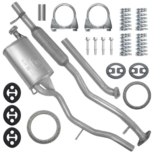 Auspuffanlage Schalldämpferset für Suzuki Ignis 2 II MH Fließheck 1.3, 1.5 (2004-2016)_1