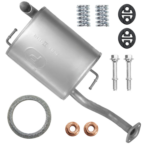 Endtopf Auspuff für Toyota Corolla 9 IX E12 Fließheck 1.4 D-4D, 1.4, 1.6 (2004-09/2006)_1