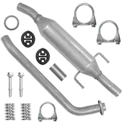 Mitteltopf Auspuff für Toyota Corolla 9 IX E12 Limousine-Kombi 1.4, 1.6 (2004-02/2007)_1