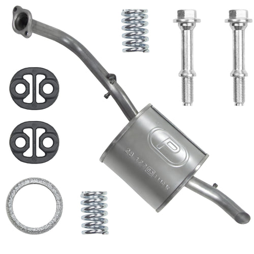 Endtopf Auspuff für Toyota Yaris 2 II XP9 Fließheck 1.0 (2005-12/2012)_1