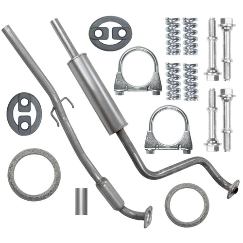Mitteltopf Auspuff für Toyota Yaris 1 I P1 Fließheck 1.3 (2002-10/2005)_1