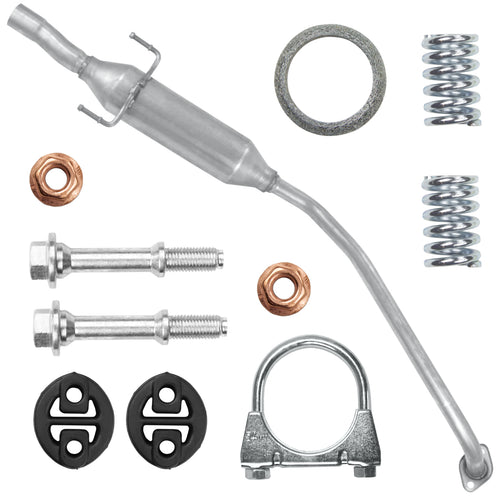 Mitteltopf Auspuff für Toyota Corolla 9 IX E12 Limousine-Kombi 1.4, 1.6 (2001-05/2004)_1