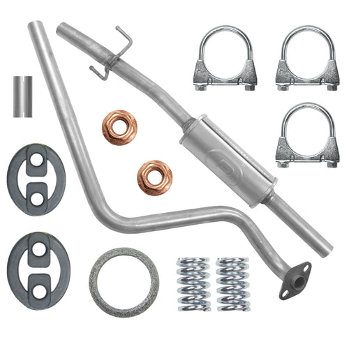 Mitteltopf Auspuff für Toyota Yaris 1 I P1 Fließheck 1.0 (1999-10/2005)_1