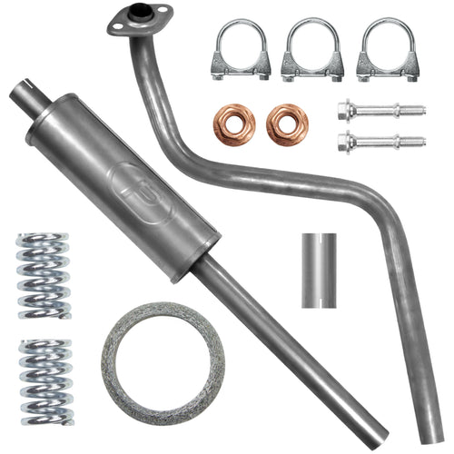 Mitteltopf Auspuff für Toyota Yaris 1 I P1 Fließheck 1.0 (2003-09/2005)_1