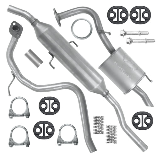 Auspuffanlage Schalldämpferset für Toyota Yaris 2 II XP9 Fließheck 1.3 (2006-12/2011)_1