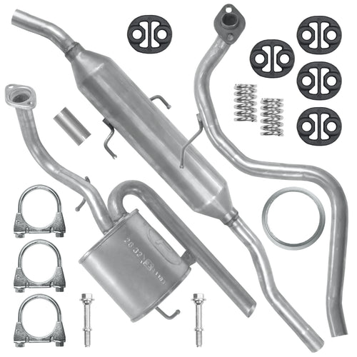 Auspuffanlage Schalldämpferset für Toyota Yaris 2 II XP9 Fließheck 1.3 (2005-11/2008)_1