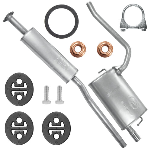 Auspuffanlage Schalldämpferset für Toyota Avensis 1 I T22 Limousine 1.6, 1.8, 2.0 (1997-2000)_1
