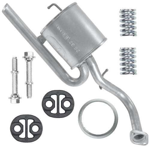 Endtopf Auspuff für Toyota Yaris 2 II XP9 Fließheck 1.3 (2006-12/2011)_1