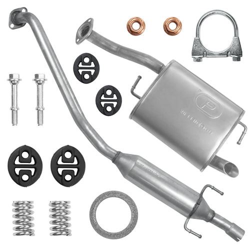 Auspuffanlage Schalldämpferset für Toyota Corolla Verso 1 I Van 1.6 (2001-01/2004)_1