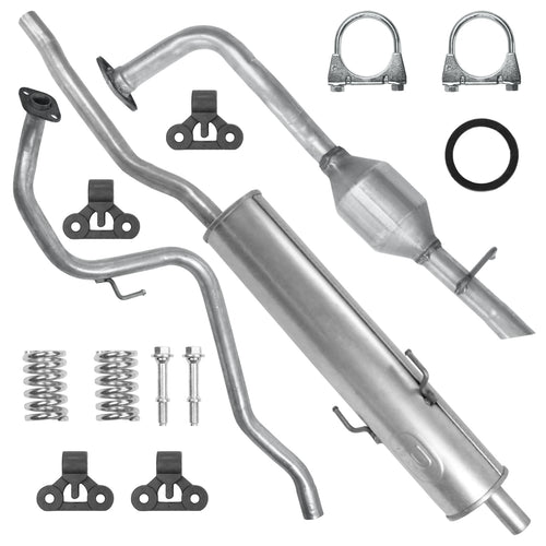 Auspuffanlage Schalldämpferset für Toyota Yaris 3 III XP13 Fließheck 1.3 (2011-03/2017)_1