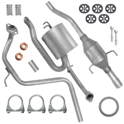 Auspuffanlage Schalldämpferset für Toyota Yaris 3 III XP13 Fließheck 1.5 (2012-2020)_1