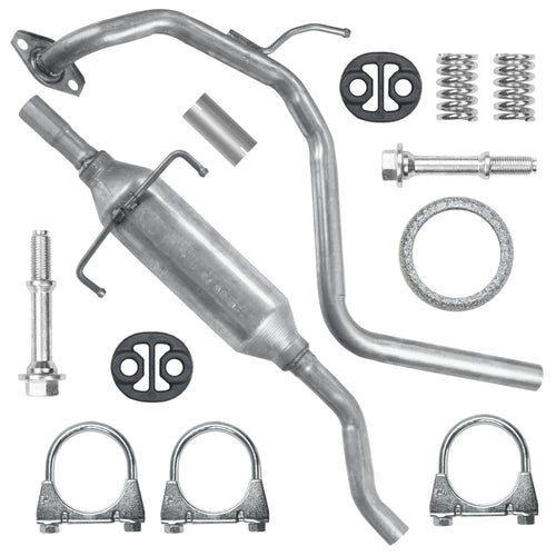 Mitteltopf Auspuff für Toyota Yaris 2 II XP9 Fließheck 1.0 (2005-12/2012)_1