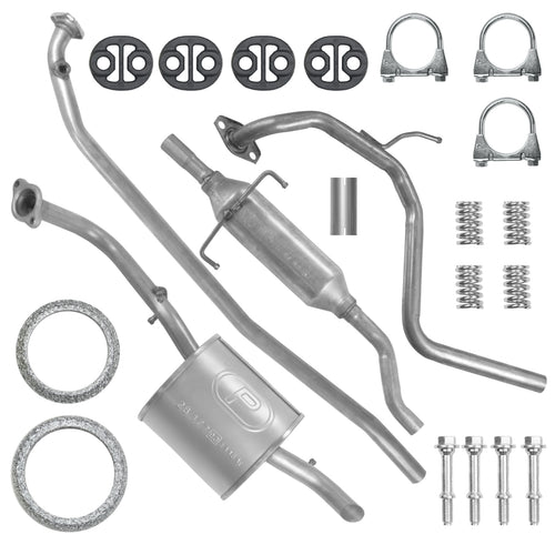 Auspuffanlage Schalldämpferset für Toyota Yaris 2 II XP9 Fließheck 1.0 (2005-12/2012)_1