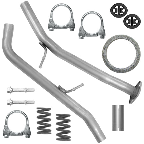 Abgasrohr Auspuff für Toyota Avensis 3 III T27 Limousine-Kombi 1.6, 1.8, 2.0, 2.0 D-4D (2008-10/2018)_1