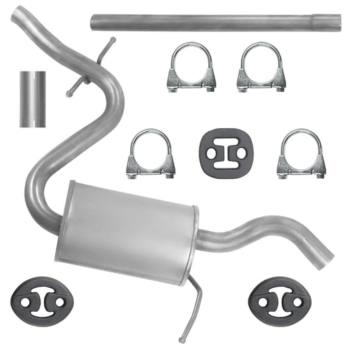 Mitteltopf Auspuff für Volkswagen Jetta 3 III Limousine 1.6 (2005-10/2010)_1
