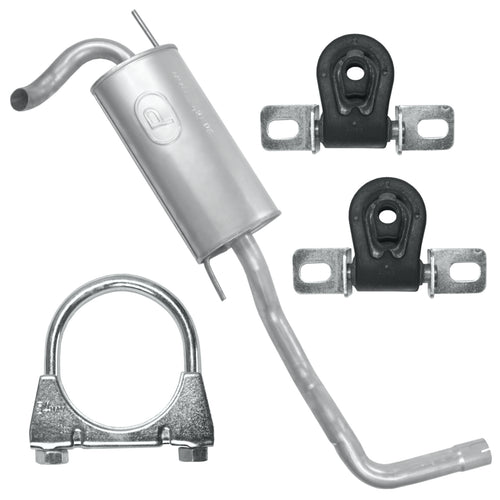 Endtopf Auspuff für Volkswagen Polo 3 III 6N Fließheck 1.9 SDI (1994-12/1999)_1