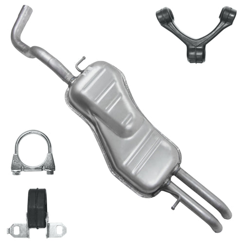 Endtopf Auspuff für Seat Toledo 2 II Limousine 1.8 T, 2.3 (1998-10/2005)_1