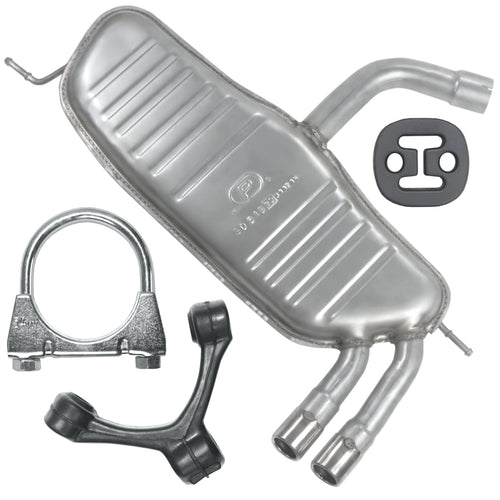 Endtopf Auspuff für Audi A3 8P Fließheck 2.0 TFSI (2004-08/2012)_1