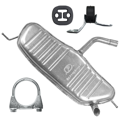Endtopf Auspuff für Volkswagen Golf Plus 5 V Van 1.4, 1.4 FSI (2003-12/2008)_1
