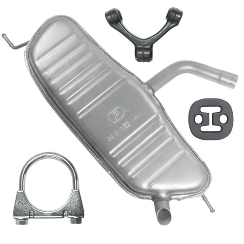 Endtopf Auspuff für Volkswagen Golf 5 V Fließheck 1.6, 1.6 FSI (2003-11/2008)_1