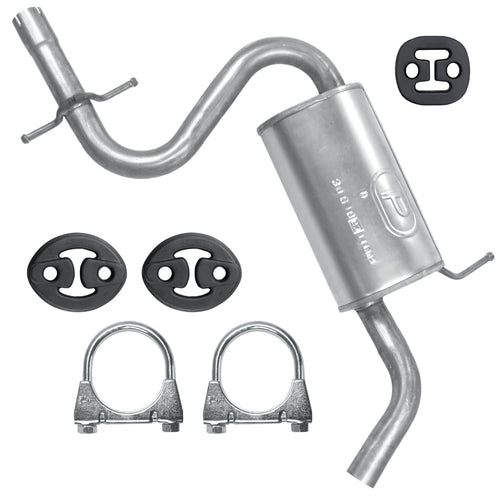 Mitteltopf Auspuff für Volkswagen Eos 1 I 1F Cabrio 1.4 TSI (2007-2015)_1