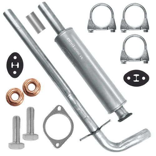 Mitteltopf Auspuff für Volvo S60 1 I Limousine 2.0 T, 2.3 T5, 2.4 D, 2.4 T (2000-2010)_1