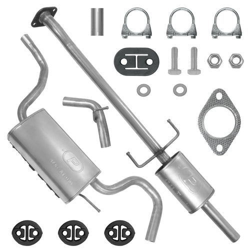Auspuffanlage Schalldämpferset für Kia Ceed 1 I ED Fließheck 1.4, 1.6 (2006-07/2009)_1
