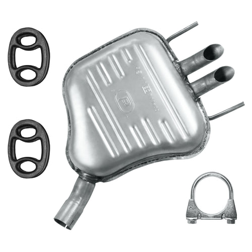 Endtopf Auspuff für Saab 9-3 2 II Limousine-Cabrio-Kombi 1.9 TiD, 1.9 TTiD (2004-07/2012)_1