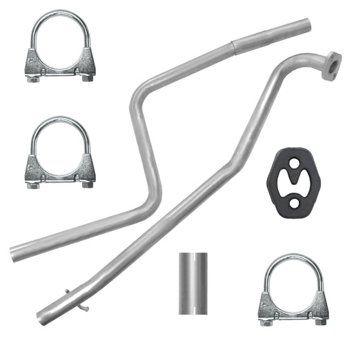 Abgasrohr Auspuff für Ford Fusion 1 I MK1 (06.2002-12.2012) 1.4 TDCI Fließheck_1